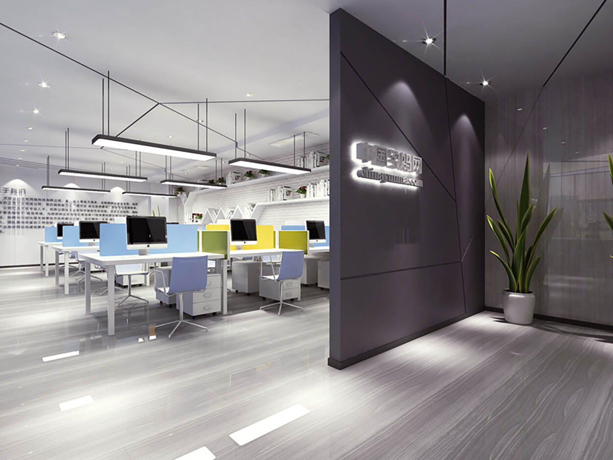 專業科技網辦公室SI設計-孕媽網小型辦公空間設計