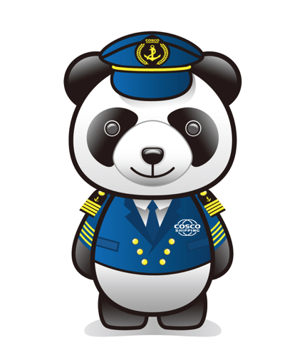 中遠海運吉祥物周邊設計熊貓船長-吉祥物卡通漫畫人物故事